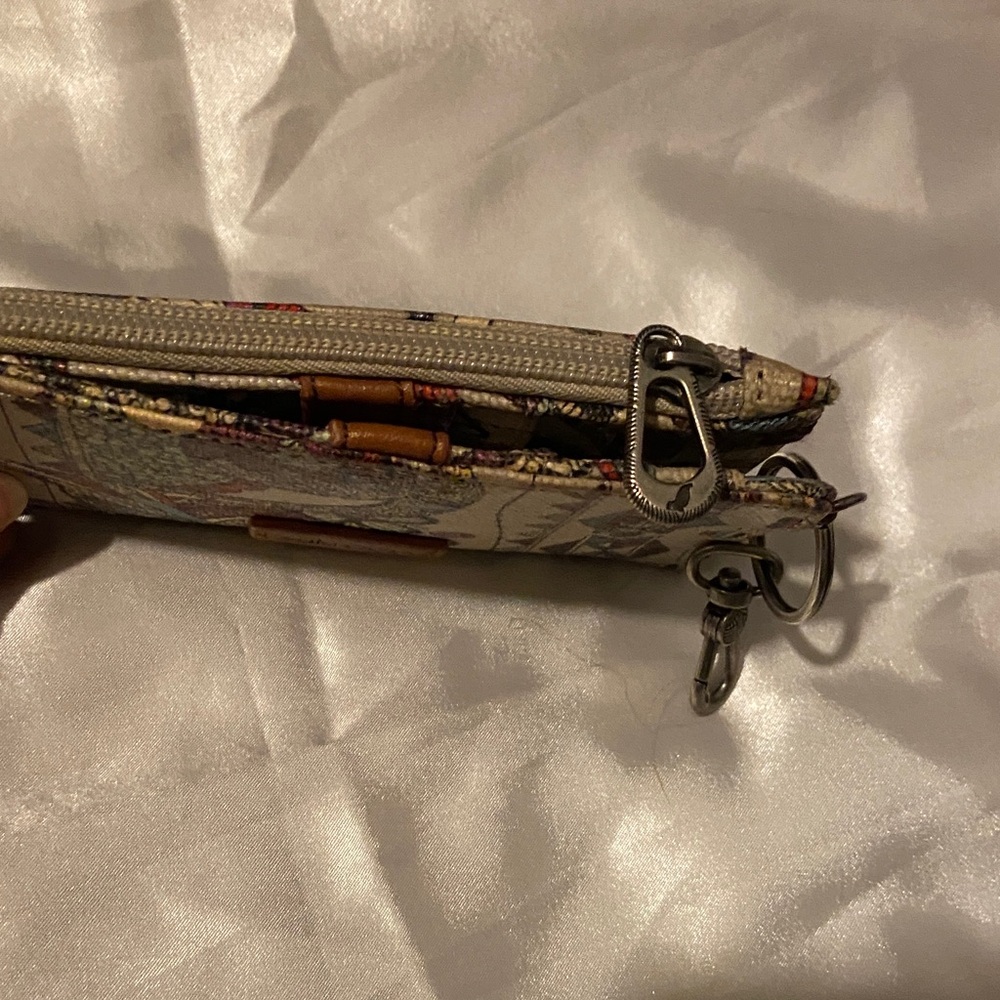 Sakroots Multicolor Patterned Keychain Wallet - Picture 4 of 4